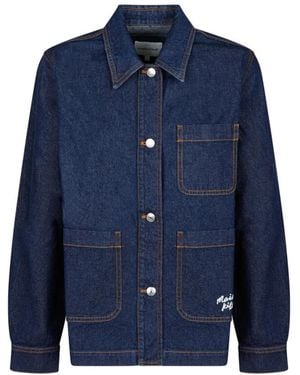 Maison Kitsuné Denim Jackets - Blue