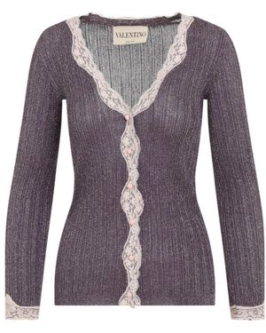 Valentino Cardigans - Morado
