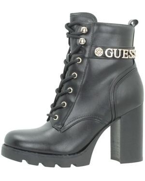 Guess Schnürstiefel - Schwarz