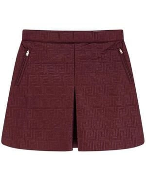 Fendi Short Skirts - Red