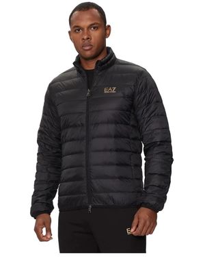 EA7 Daunenjacken - Schwarz