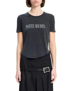 Ann Demeulemeester T-Shirts - Black