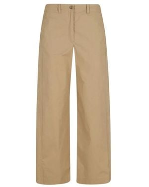 Seventy Wide Trousers - Natural
