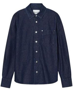 Closed Blusa - Blauw