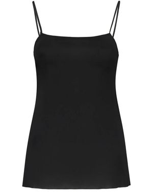 Alberta Ferretti Sleeveless Tops - Black