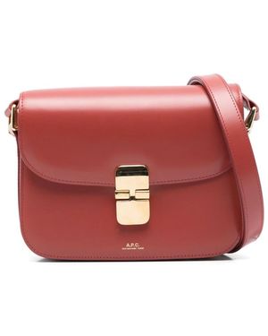 A.P.C. Shoulder Bags - Red