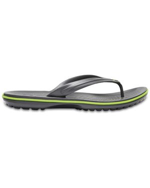 Crocs™ Schoenen ,Grijs ,Grijze Sportieve Slippers - Groen