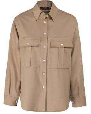 Moorer Shirts - Marrone