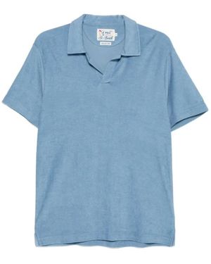 MC2 Saint Barth Polo Shirts - Blue