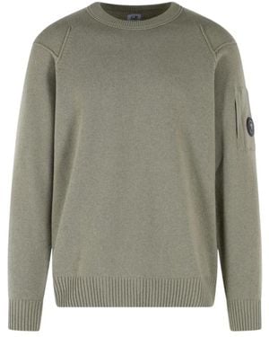 C.P. Company Round-Neck Knitwear - Gris