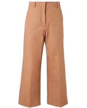 Weekend by Maxmara Wide Trousers - Brown