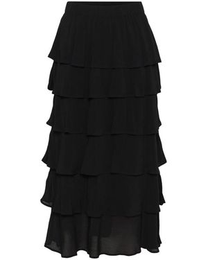 Part Two Midi Skirts - Negro