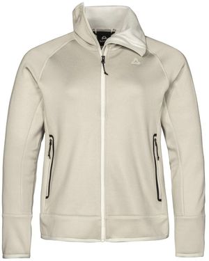 Schoeffel Hoodies & Sweatvesten ,Grijs ,Polyester Fleece Jk Style Refoca - Naturel