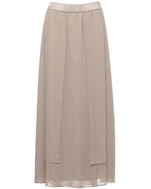 Peserico Maxi Skirts - Neutro