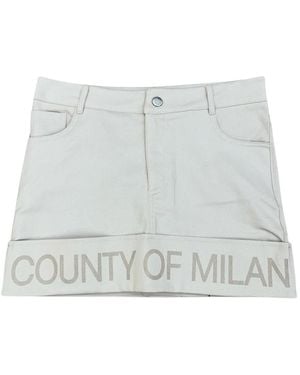 Marcelo Burlon Short Skirts - Blue