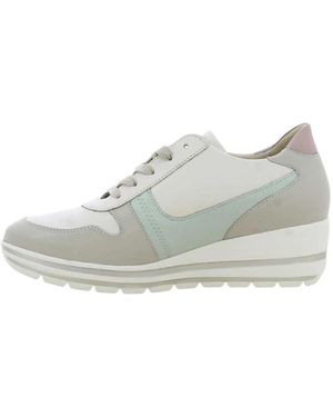 Mobils Schoenen ,Veelkleurig ,Suède Abby Sneaker - Grijs