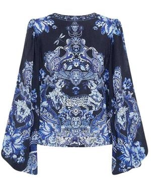 CAMILLA Blouses - Blauw