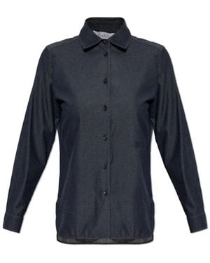 Max Mara Denim Shirts - Azul