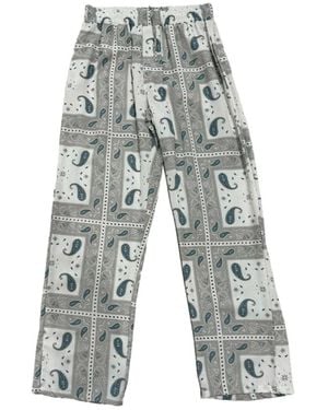 Nikben Straight Trousers - Grey