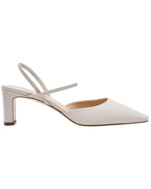 Parallèle Pinto Slingback - Weiß