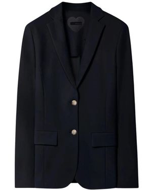 Rrd Jassen ,Zwart ,Leer Surflex Winter Blazer - Blauw