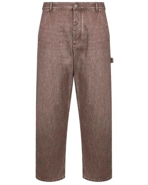 Bottega Veneta Straight Jeans - Bruin