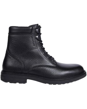 Tommy Hilfiger Lace-Up Boots - Blue