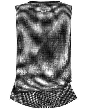 Gcds Sleeveless Tops - Grigio