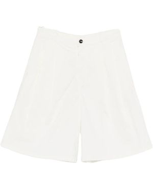Nine:inthe:morning Long Shorts - White