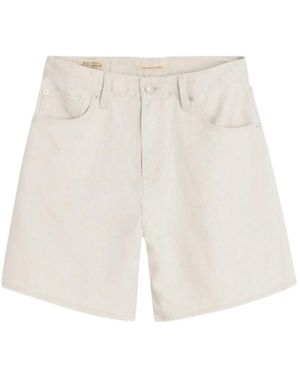 Levi's Shorts Grau - Weiß