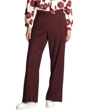 Marella Wide Broeken - Rood
