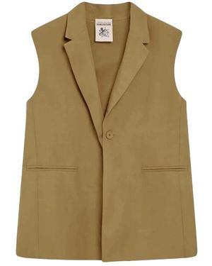 Semicouture Vests - Verde