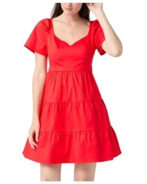 Naf Naf Short Dresses - Red