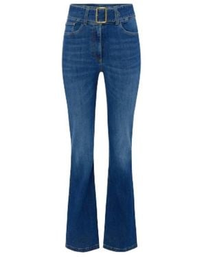 Elisabetta Franchi Flared Jeans - Azul