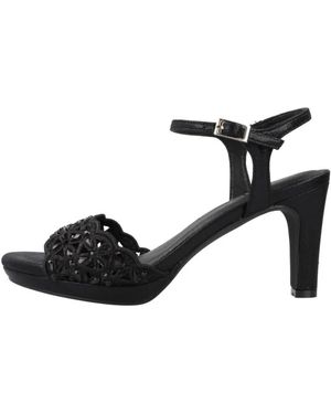 Menbur High Heel Sandals - Negro