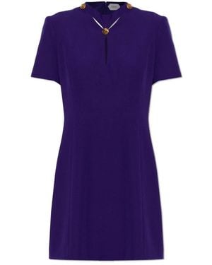 Versace Short Dresses - Violet