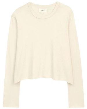 The Great Long Sleeve Tops - White