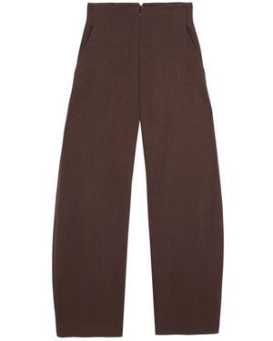 Cortana Wide Trousers - Brown