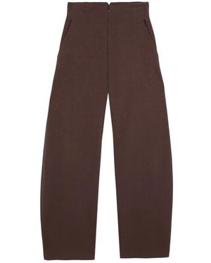 Cortana Wide Trousers - Brown