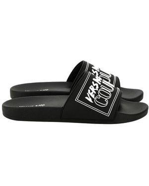 Versace Jeans Couture Sliders - Nero