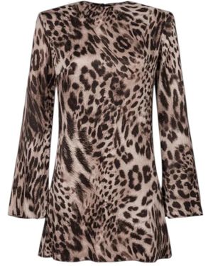 UNDRESS Kleedjes ,Bruin ,Paloma Mini Jurk