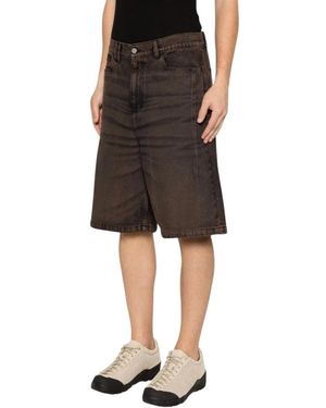 A_COLD_WALL* Denim Shorts - Nero