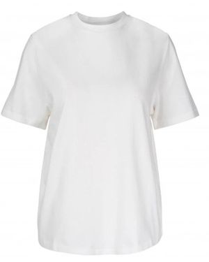 ONE & OTHER Tops ,Wit ,Katoen Klassieke Katoenen Tee