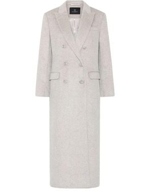 Bruuns Bazaar Double-Breasted Coats - Bianco
