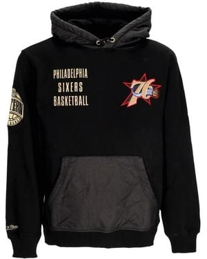 Mitchell & Ness Hoodies - Black