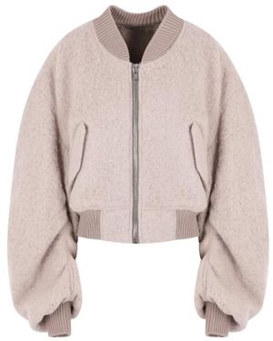 Rick Owens Bomber Jackets - Rosa