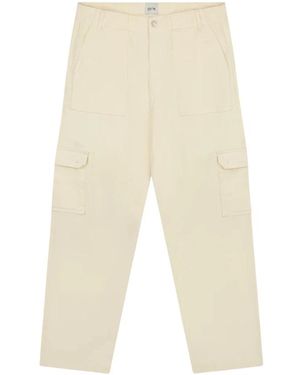 Arte' Straight Trousers - Natural