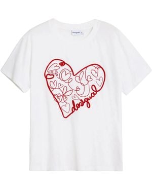 Desigual T-Shirts - White