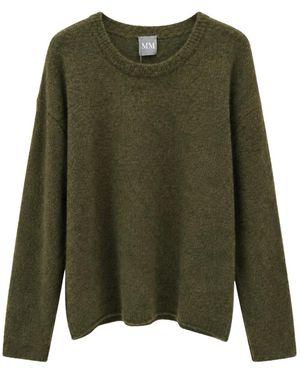 Max Mara Round-Neck Knitwear - Verde