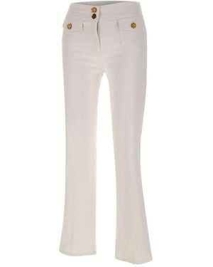 The Seafarer Wide Trousers - White